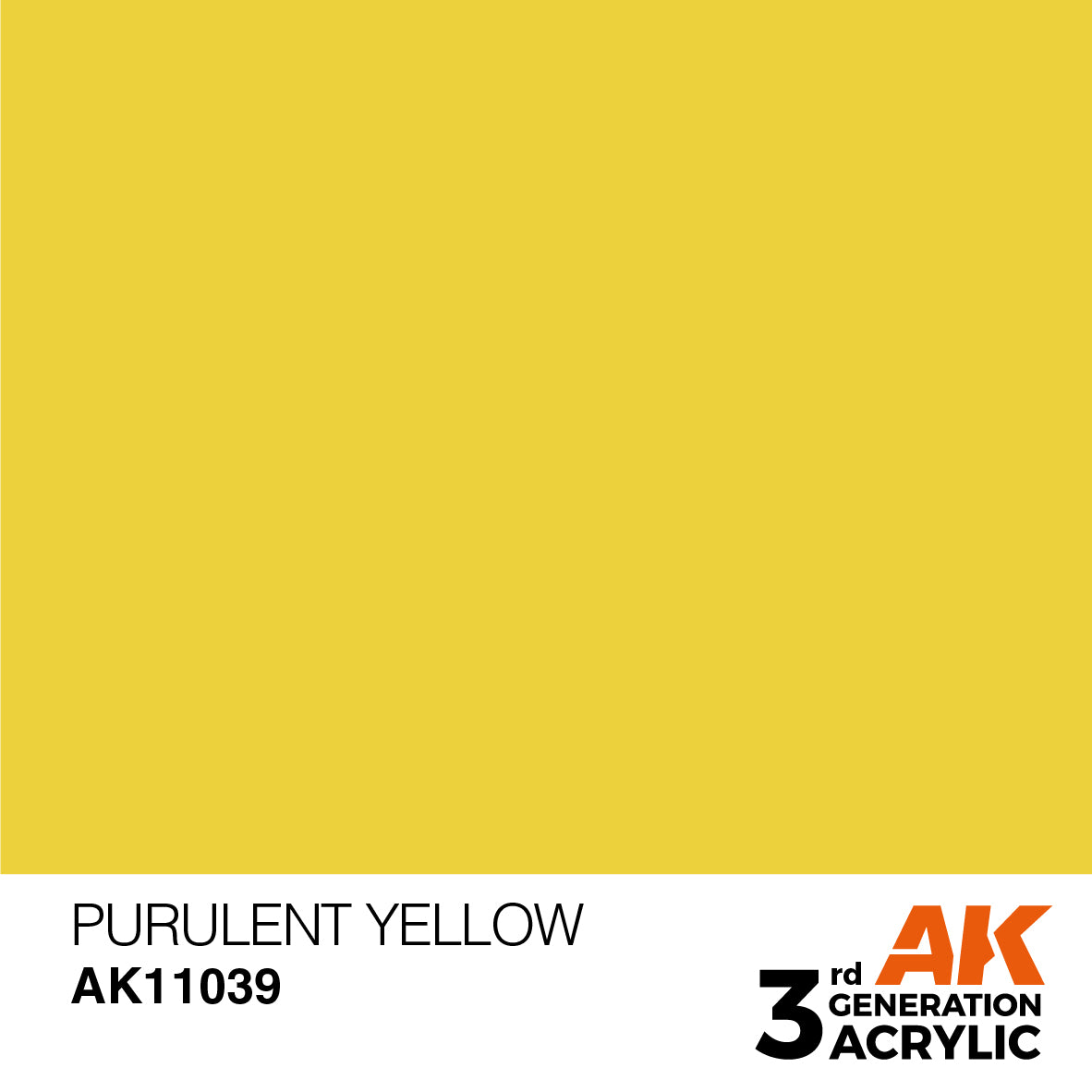 AK Interactive 3GEN Purulent Yellow 17ml