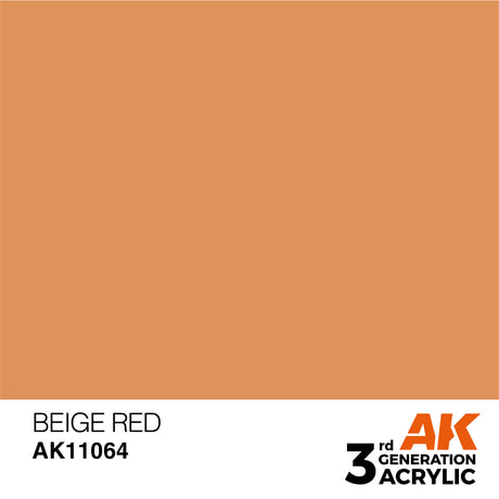 AK Interactive 3GEN Beige Red 17ml