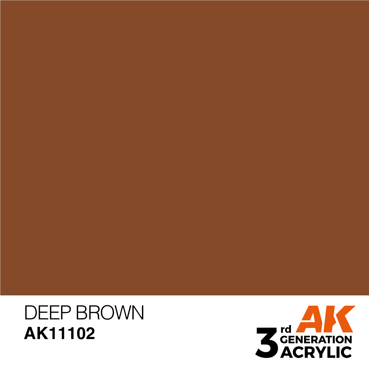 AK Interactive 3GEN Deep Brown 17ml