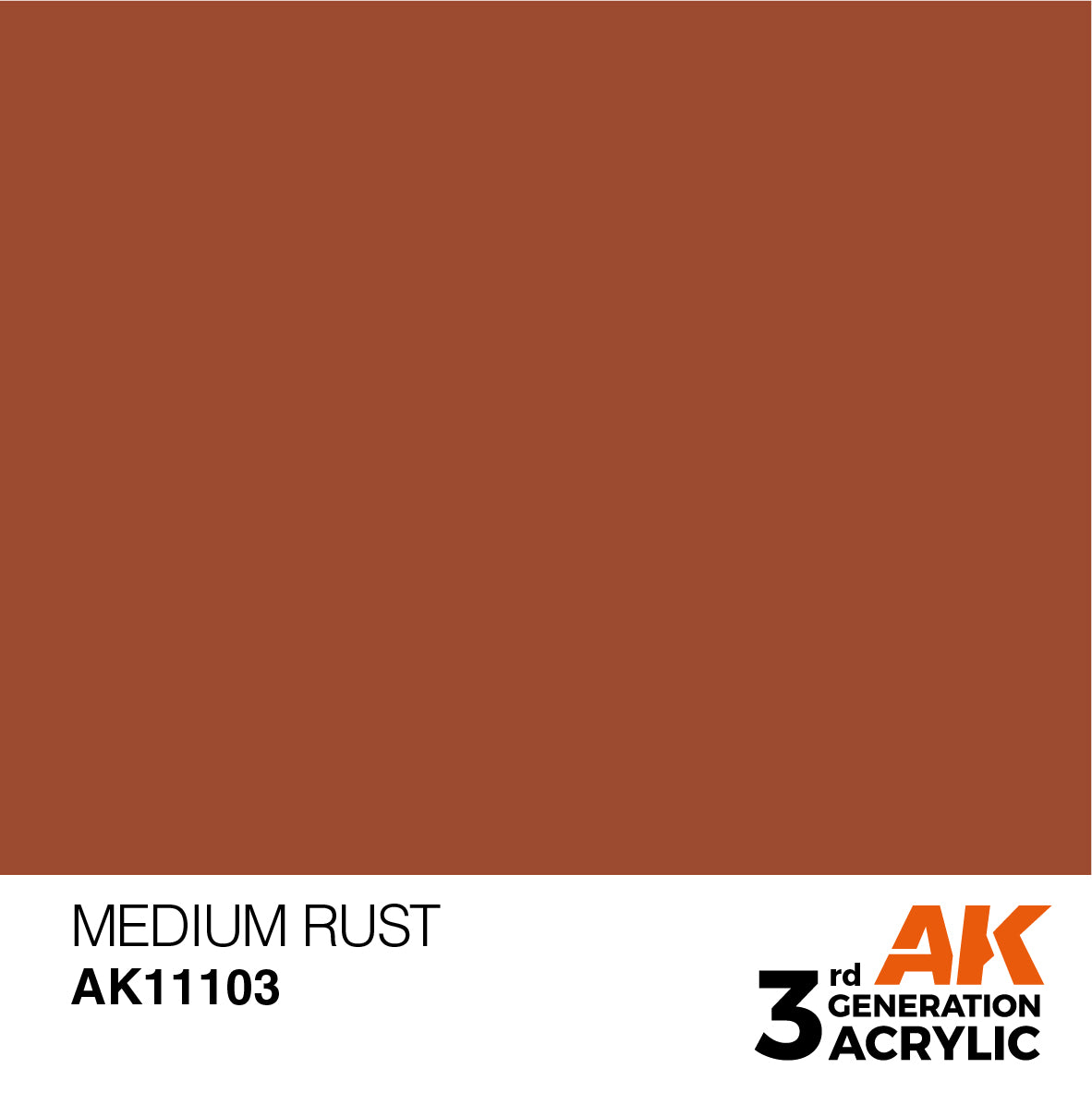 AK Interactive 3GEN Medium Rust 17ml