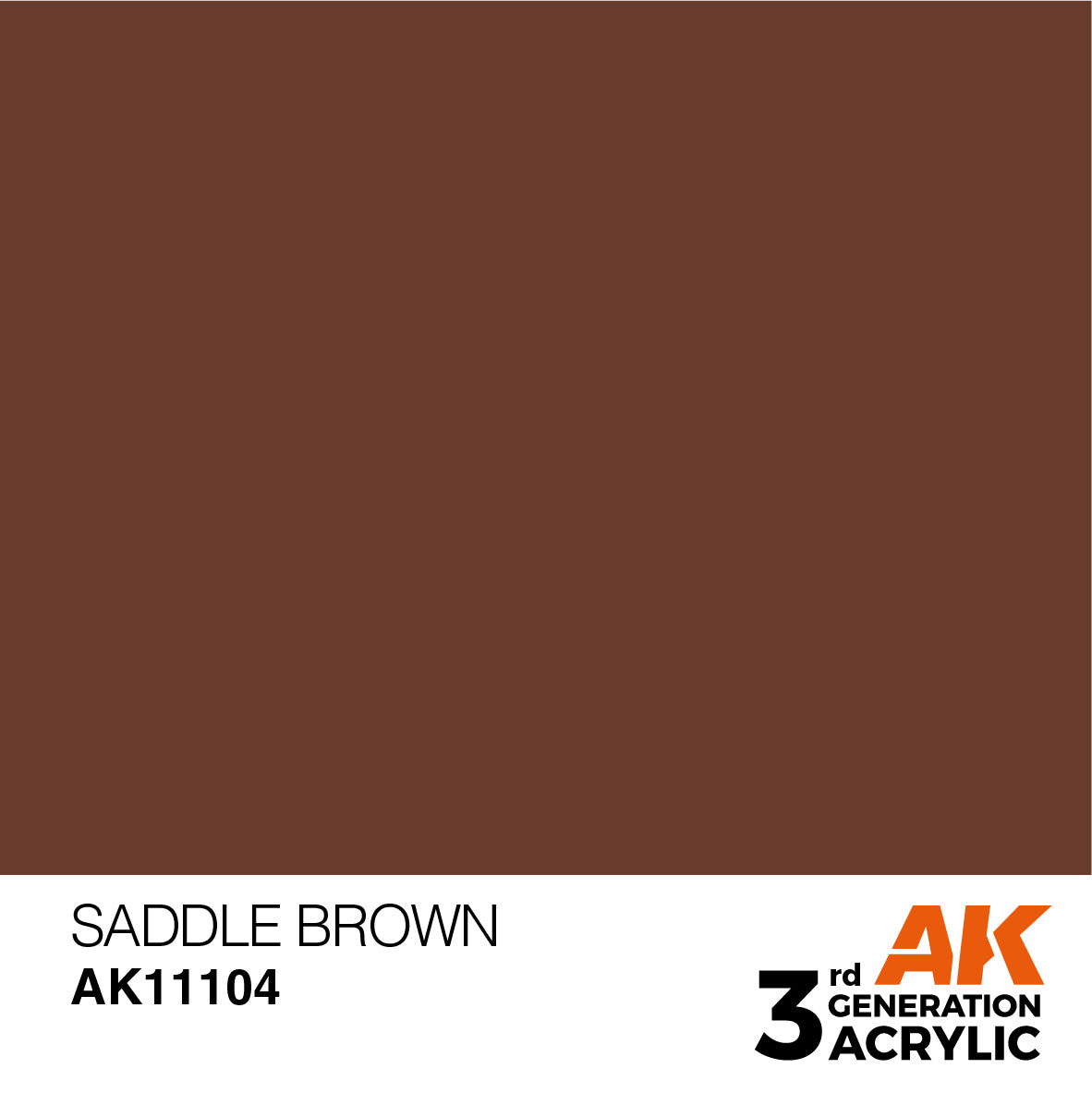 AK Interactive 3GEN Saddle Brown 17ml