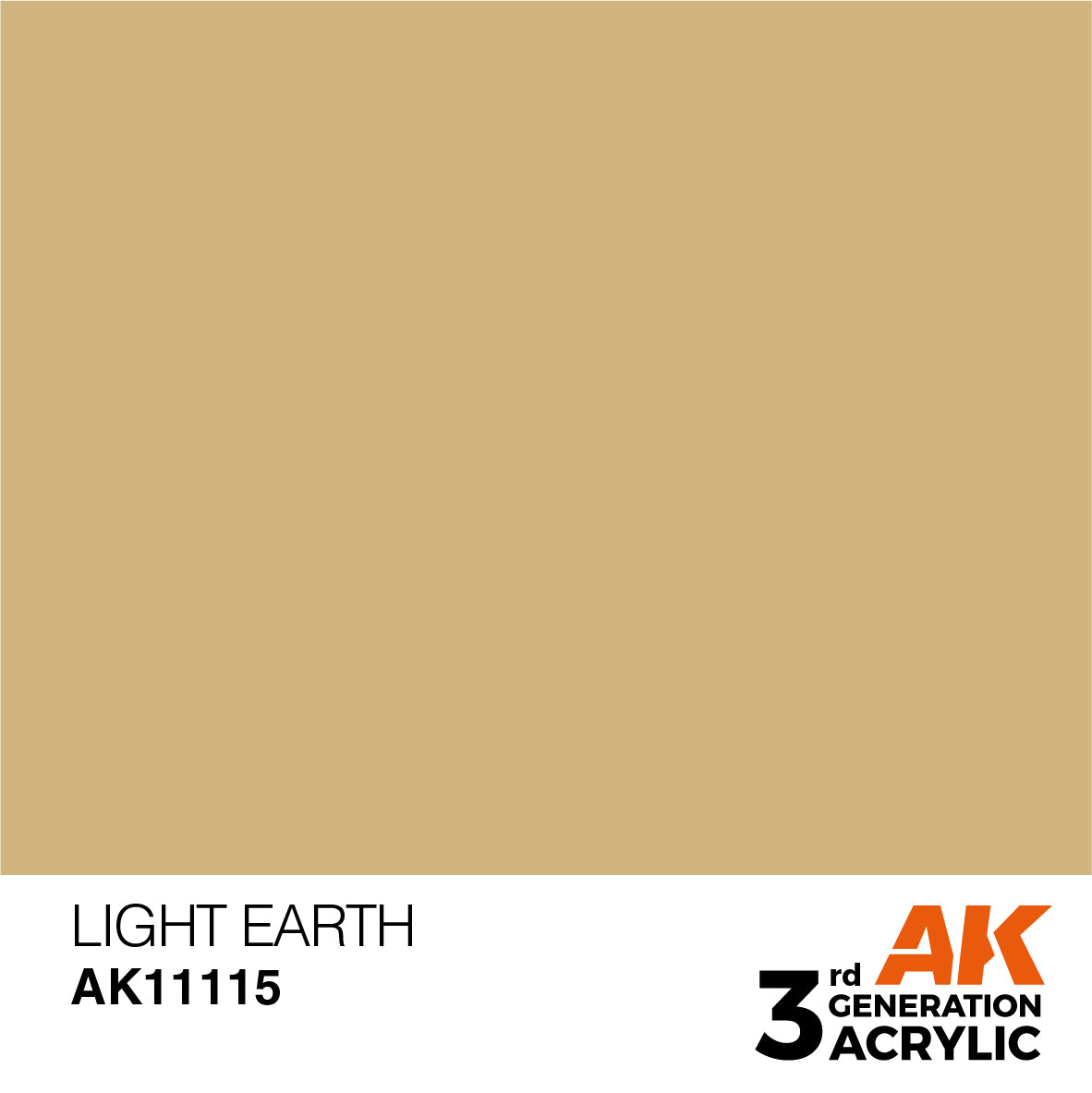 AK Interactive 3GEN Light Earth 17ml