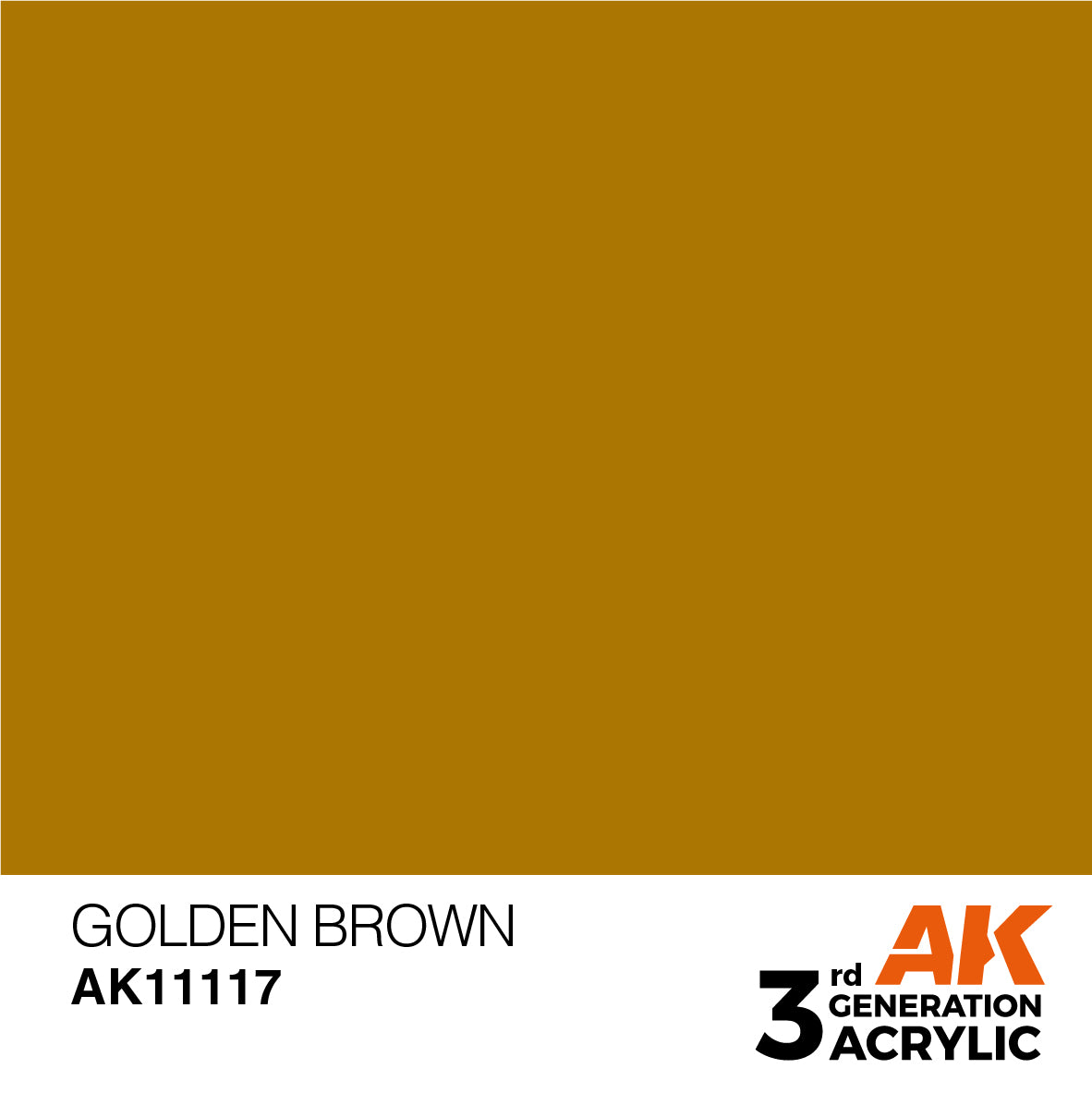 AK Interactive 3GEN Golden Brown 17ml