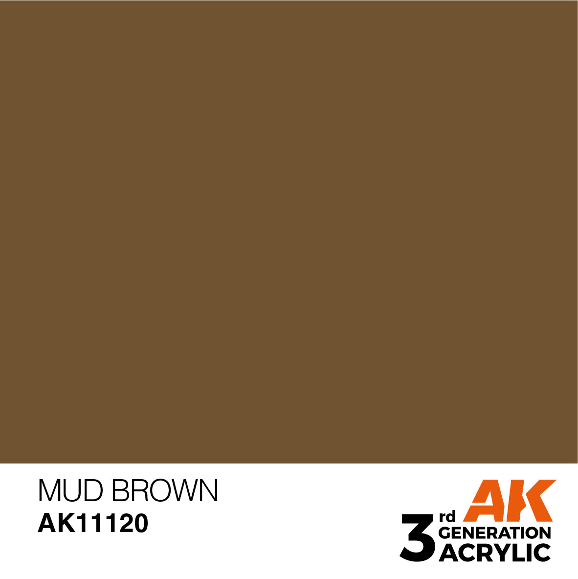 AK Interactive 3GEN Mud Brown 17ml