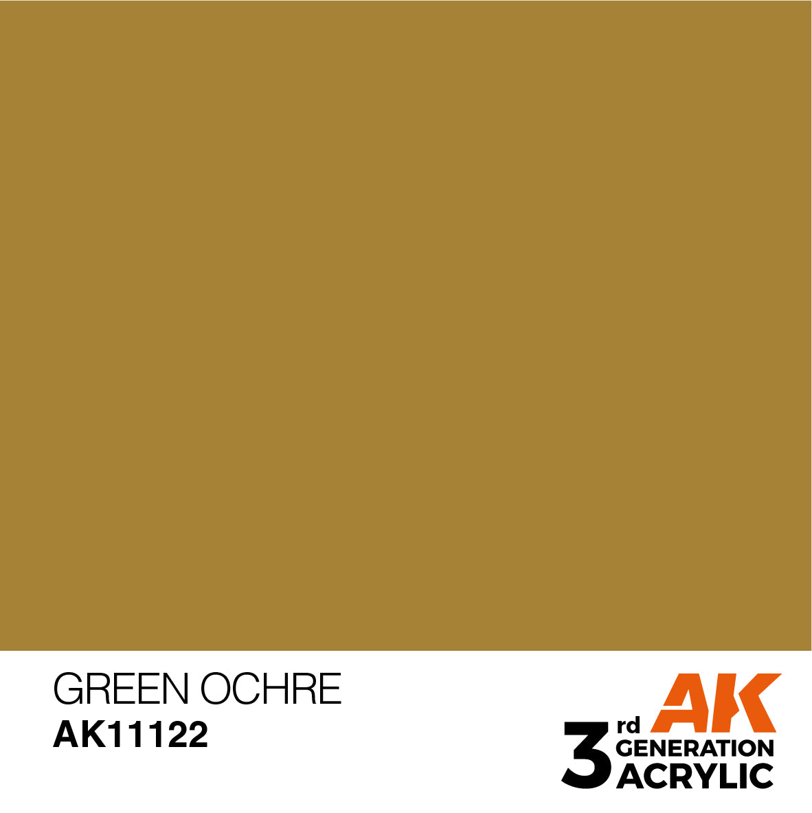 AK Interactive 3GEN Green Ocher 17ml