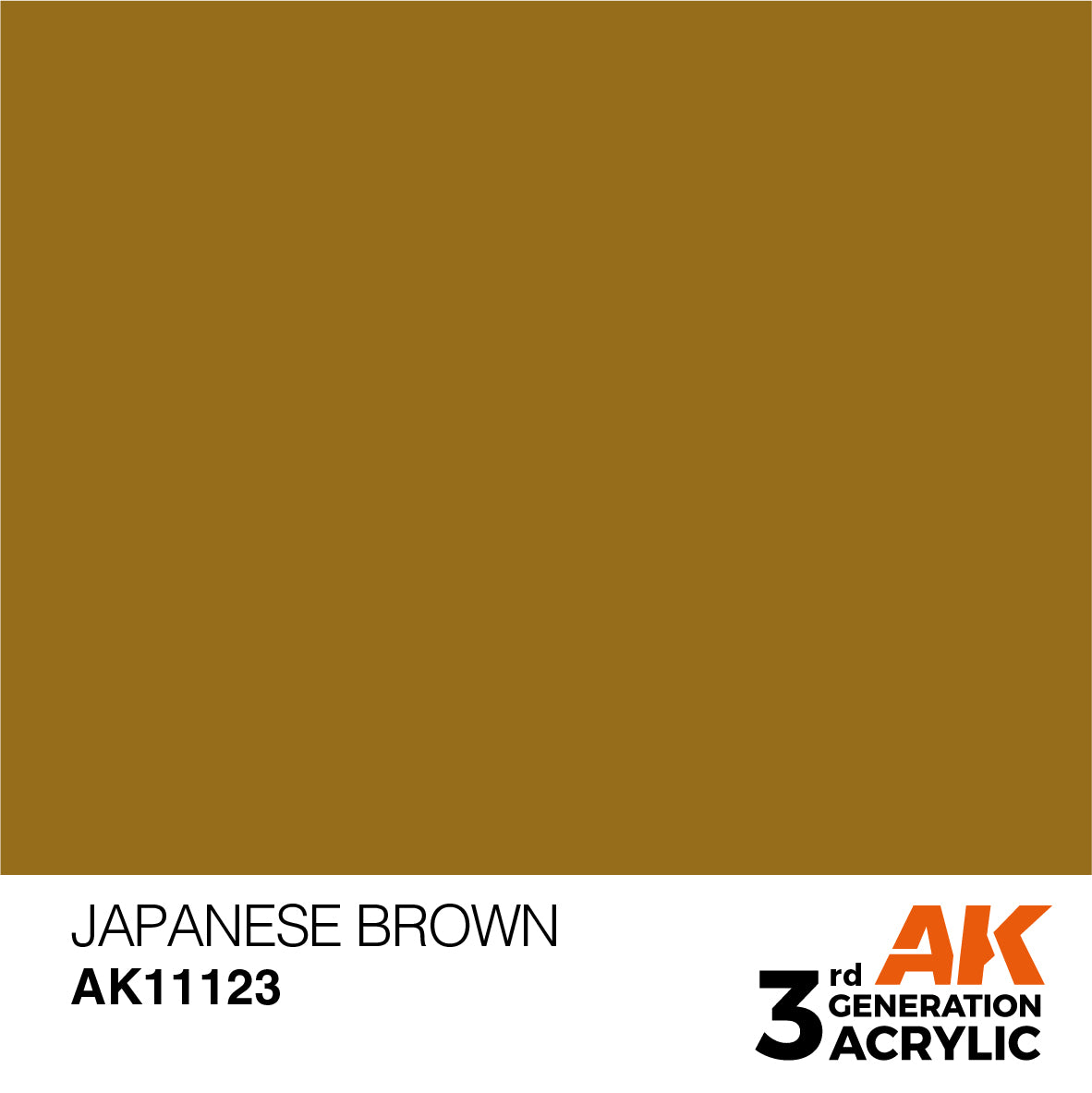 AK Interactive 3GEN Japanese Uniform Brown 17ml