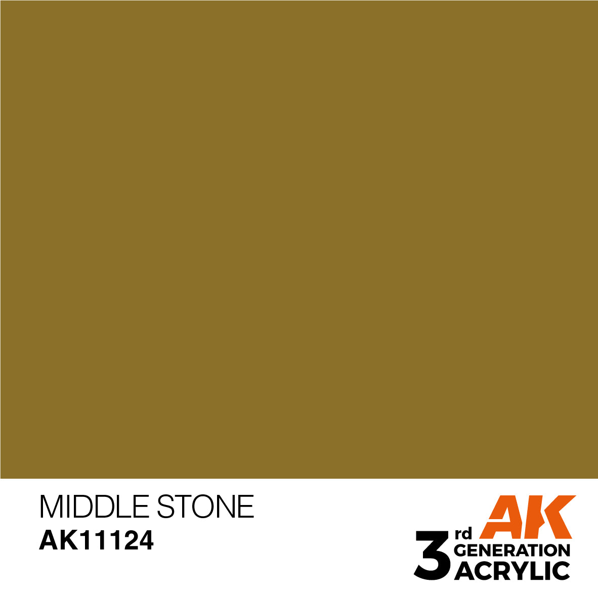 AK Interactive 3GEN Middle Stone 17ml