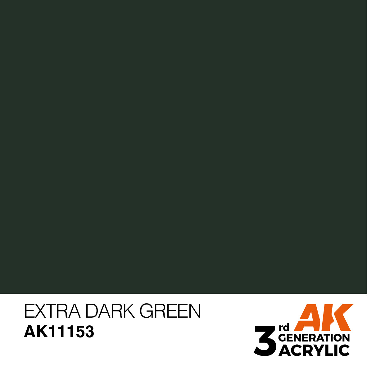 AK Interactive 3GEN Extra Dark Green 17ml