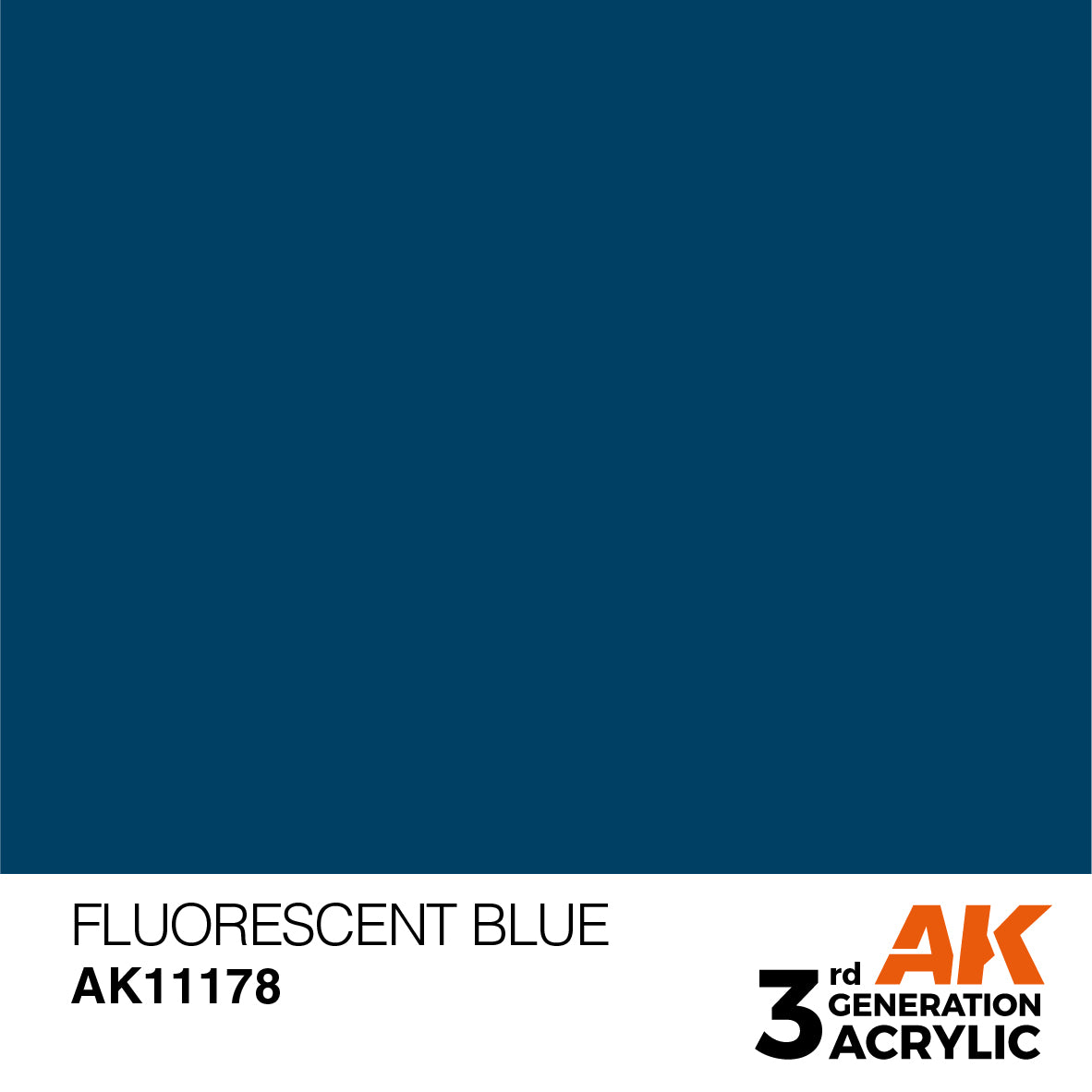 AK Interactive 3GEN Fluorescent Blue 17ml