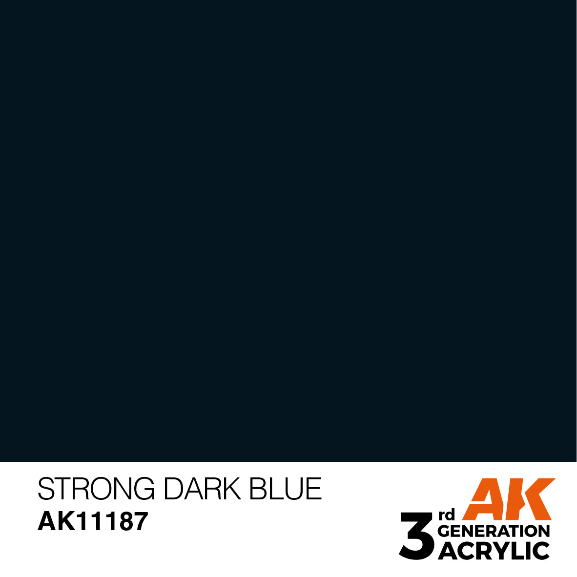 AK Interactive 3GEN Strong  Dark Blue 17ml