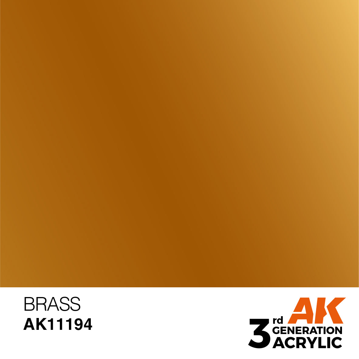 AK Interactive 3GEN Brass 17ml