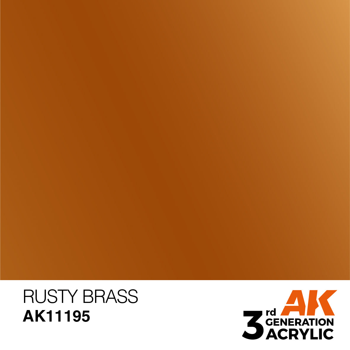 AK Interactive 3GEN Rusty Brass 17ml