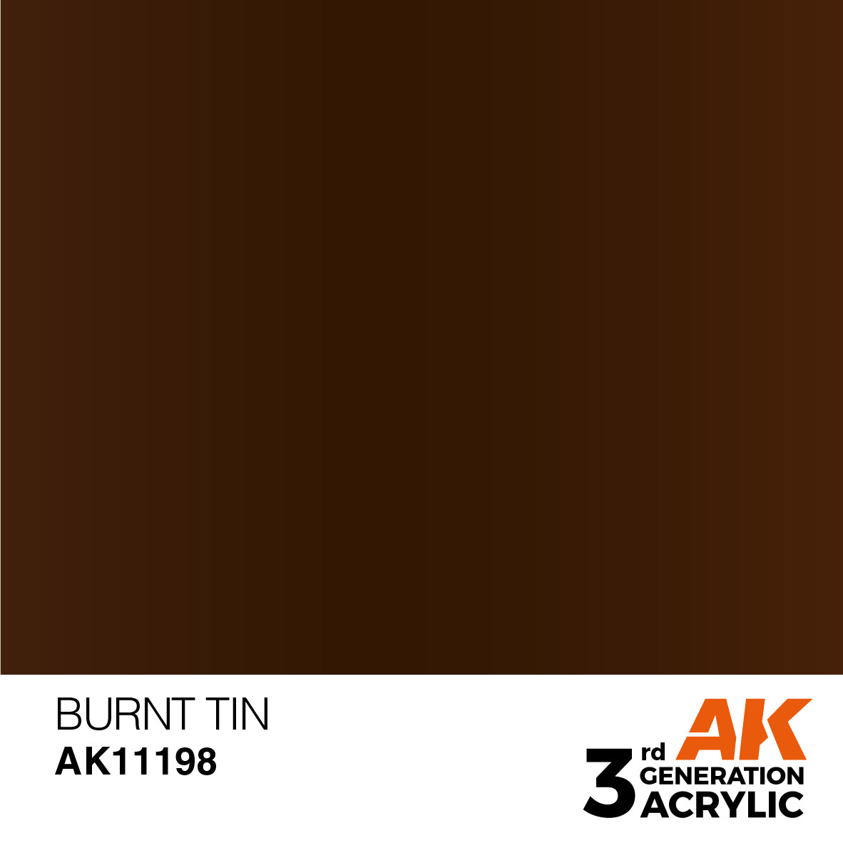 AK Interactive 3GEN Burnt Tin 17ml