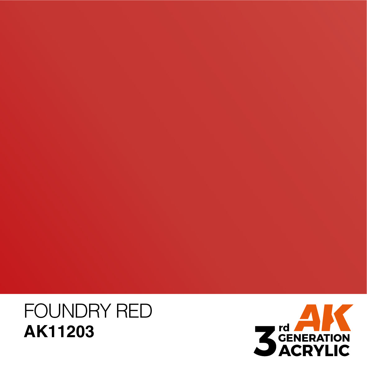 AK Interactive 3GEN Foundry Red 17ml