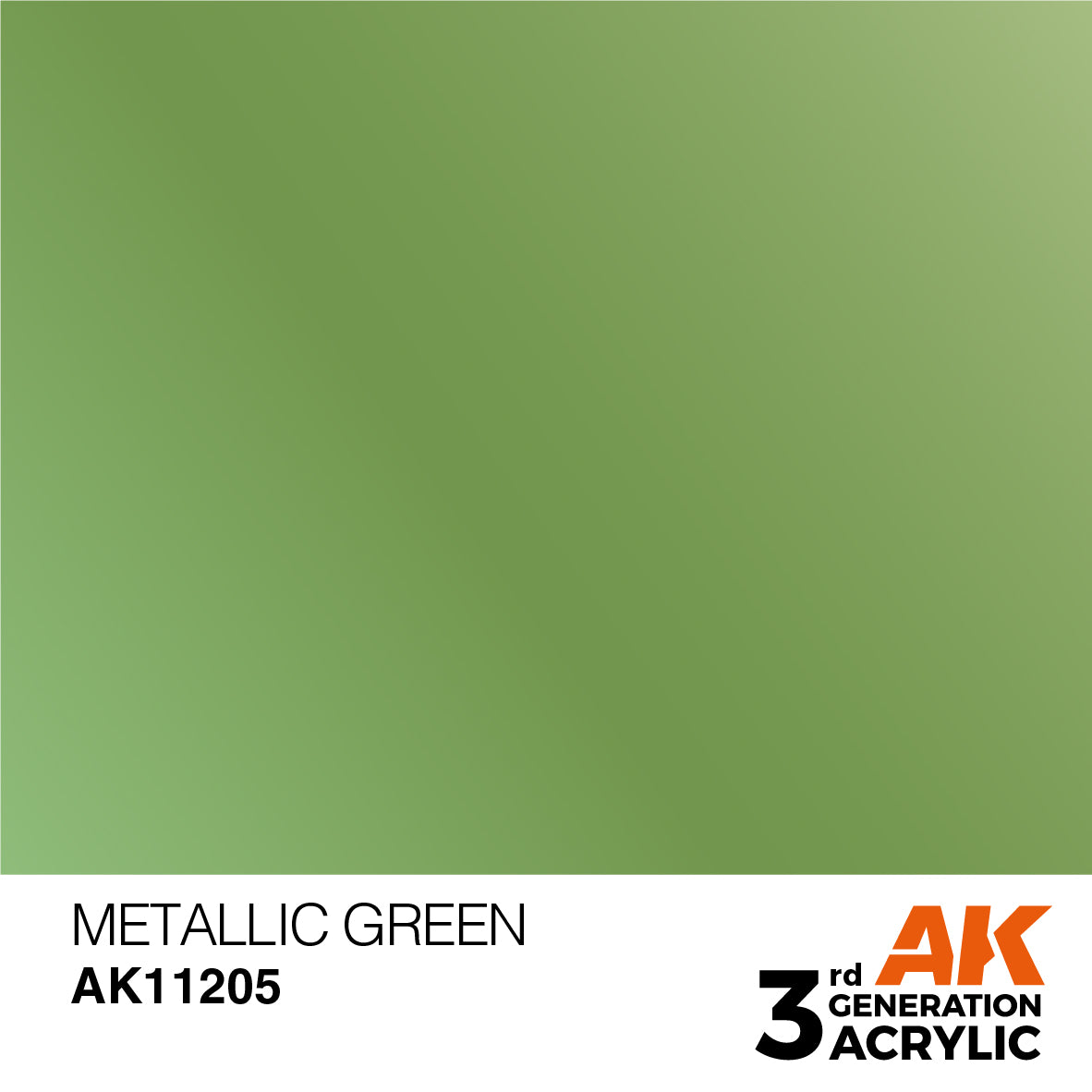 AK Interactive 3GEN Metallic Green 17ml