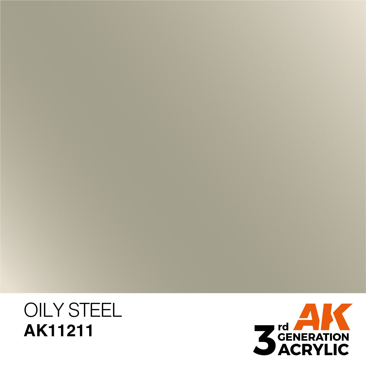 AK Interactive 3GEN Oily Steel 17ml