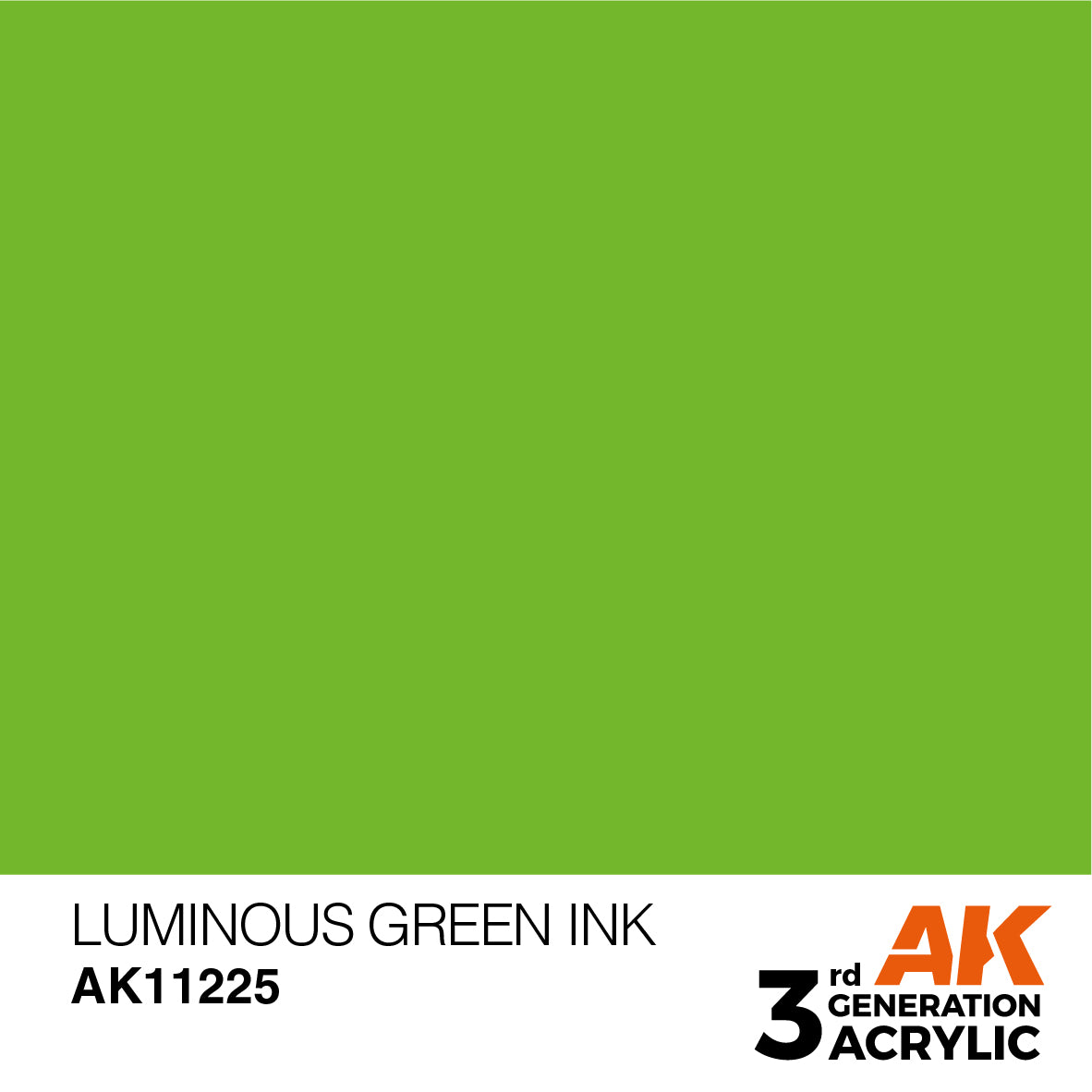 AK Interactive 3GEN Luminous Green INK 17ml