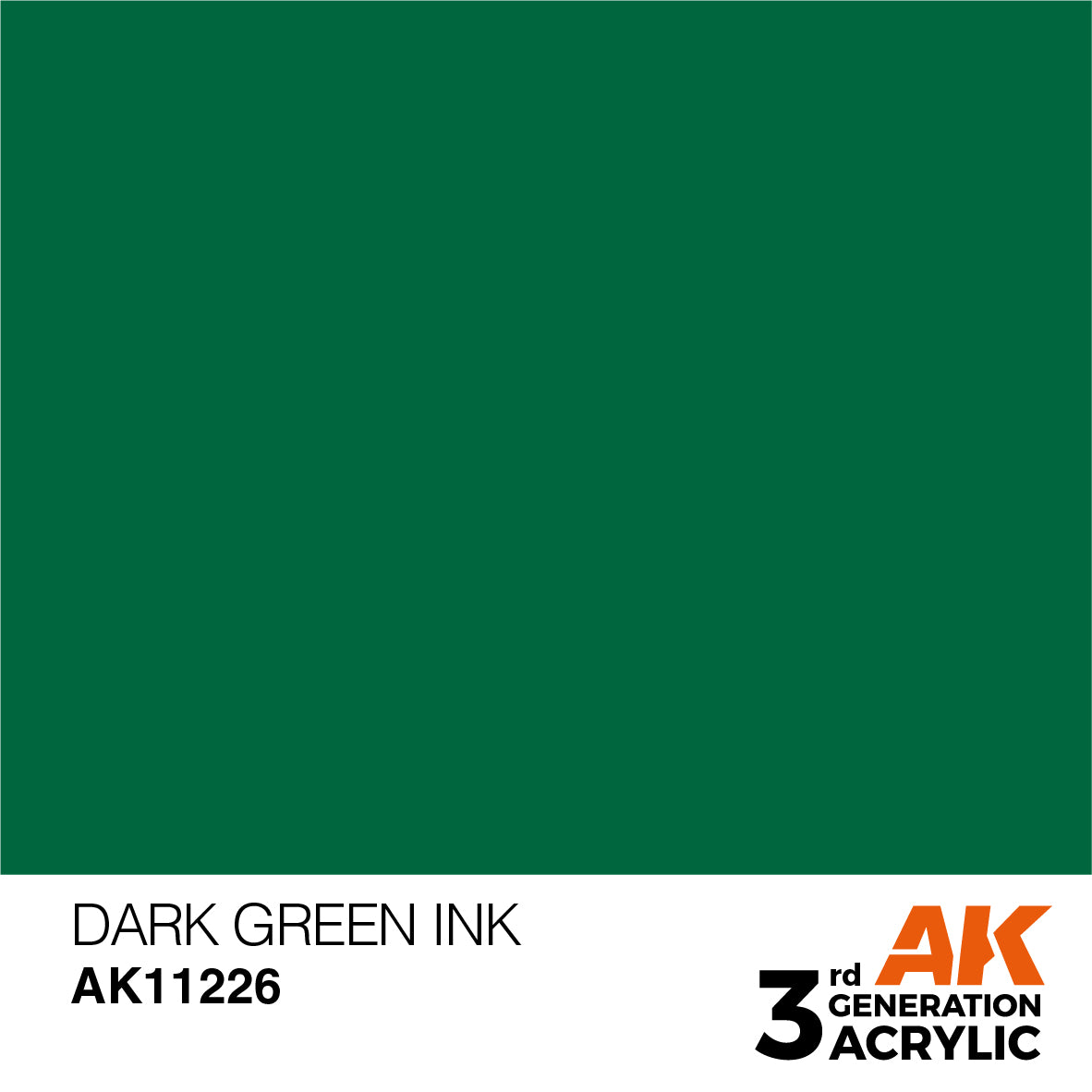 AK Interactive 3GEN Dark Green INK 17ml