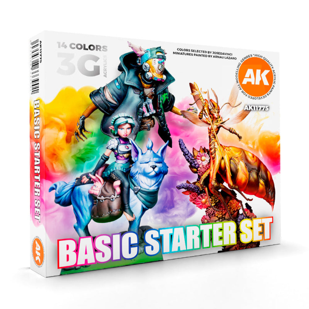 Basic Starter Set - 14 Colors selected by Josedavinci