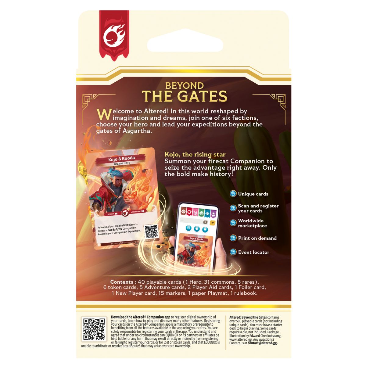 Altered - Beyond the Gates Starter Deck Bravos - EN