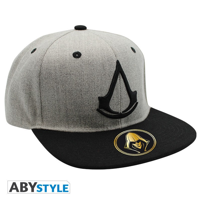 ASSASSIN'S CREED - Snapback Cap - Grey - Crest