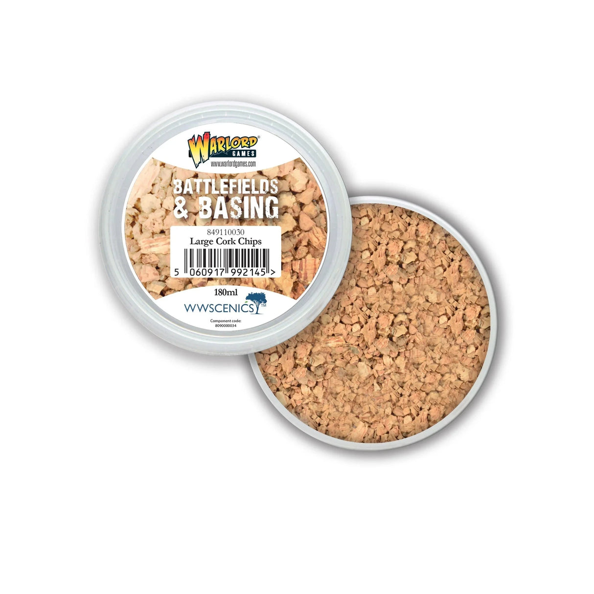 Battlefields & Basing - Large Cork Chips (180ml)