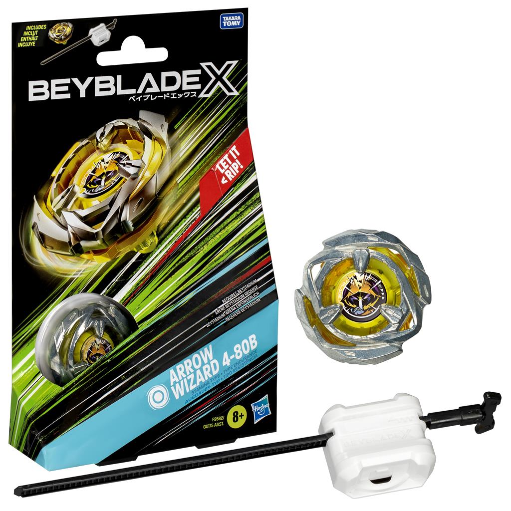 Beyblade X Arrow Wizard 4-80B Starter Pack Set