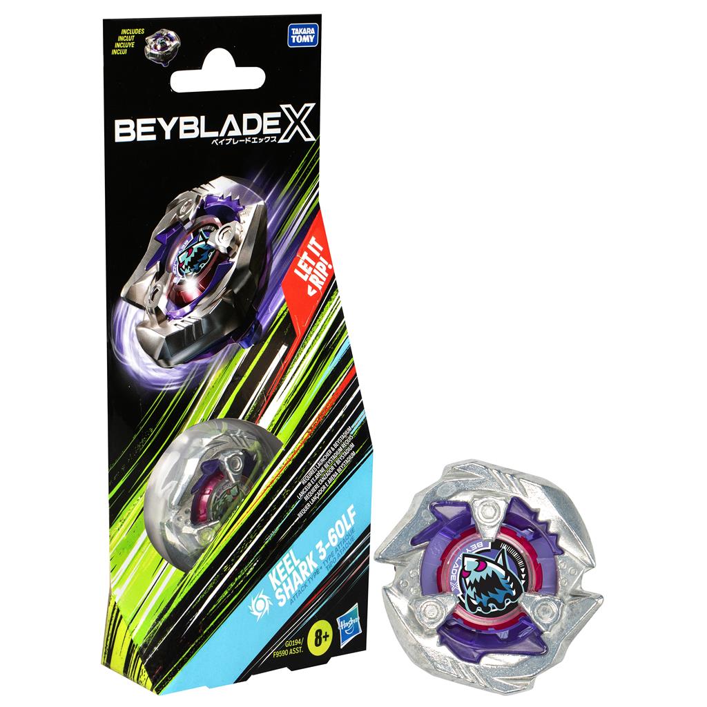 Beyblade X Keel Shark 3-60LF Booster Pack Set