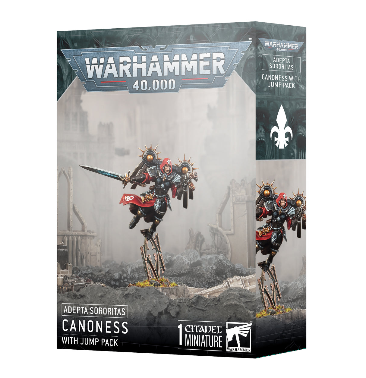 Warhammer 40.000 Adepta Sororitas Canoness with Jump Pack