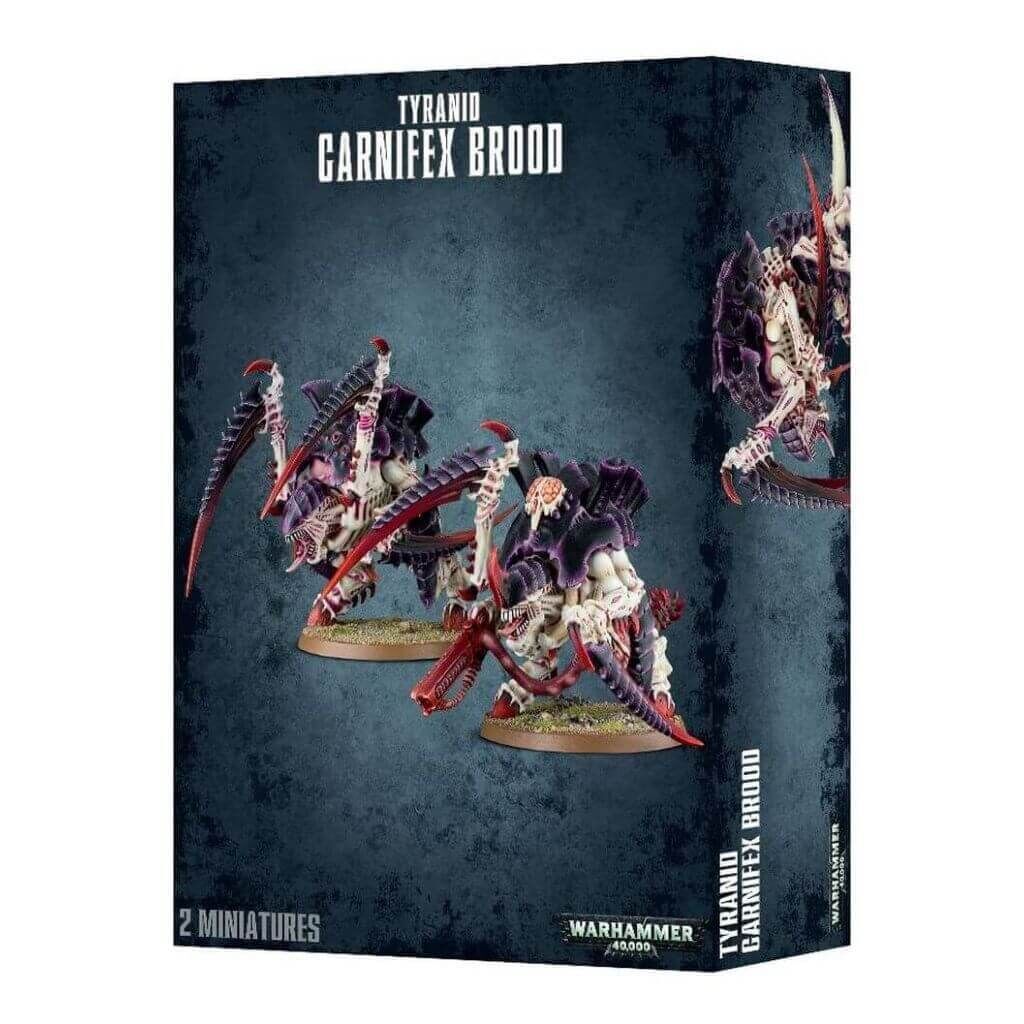 Warhammer 40.000 Tyranids Carnifex Brood