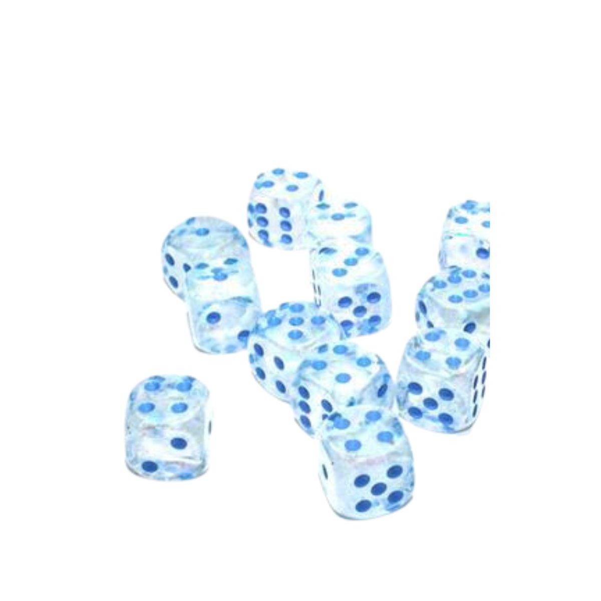 Chessex W6x12 Würfelset Borealis Icicle/Hellblau