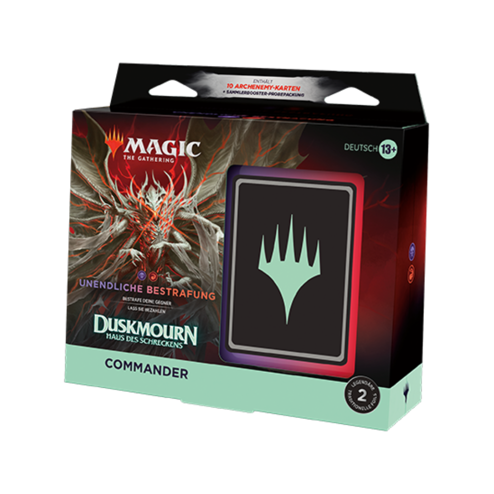 Magic: The Gathering - Duskmourn: Haus des Schreckens Commander Deck Unendliche Bestrafung - DE