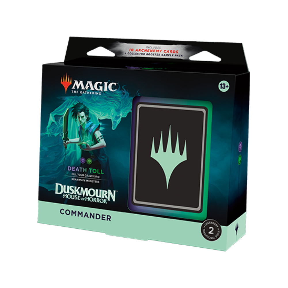 Magic: The Gathering - Duskmourn: House of Horror Commander Deck Bundle (All 4 Decks) - EN