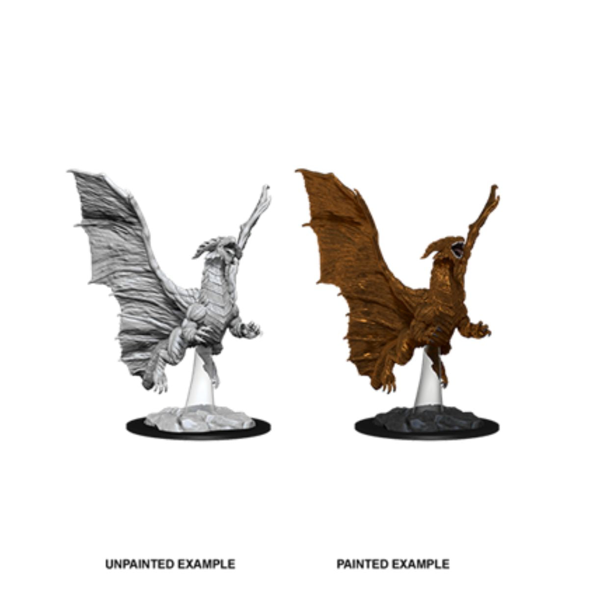 D&D Nolzur's Marvelous Miniatures Young Copper Dragon