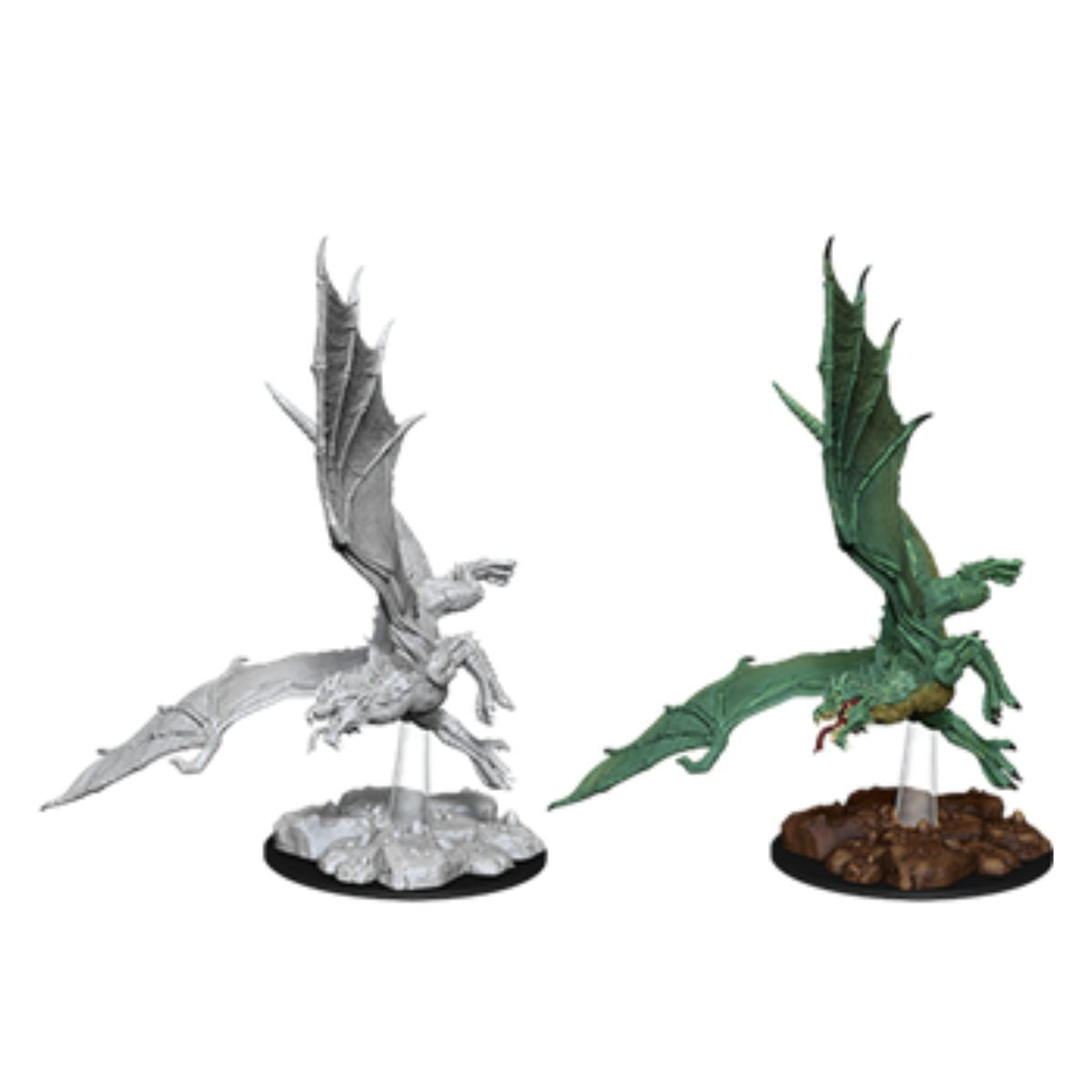 D&D Nolzur's Marvelous Miniatures Young Green Dragon