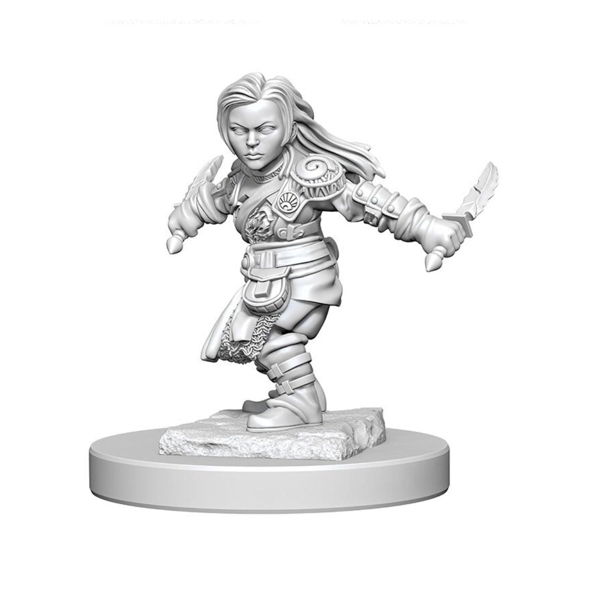 D&D Nolzur's Marvelous Unpainted Miniatures Halfling Female Rogue