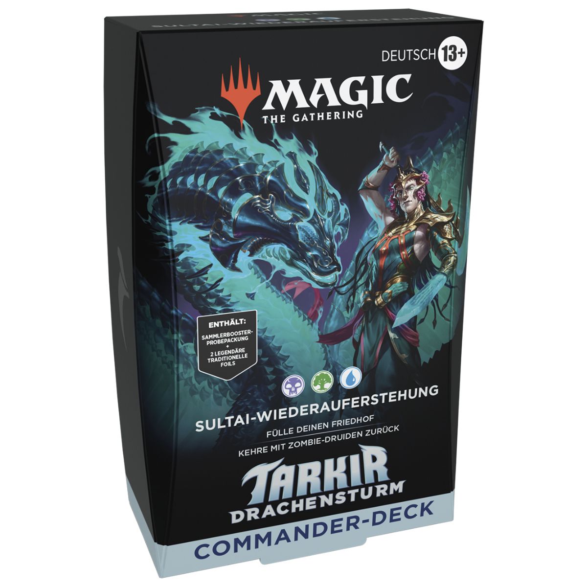 Magic: The Gathering Tarkir Drachensturm Sultai-Wiederauferstehung Commander Deck Deutsch