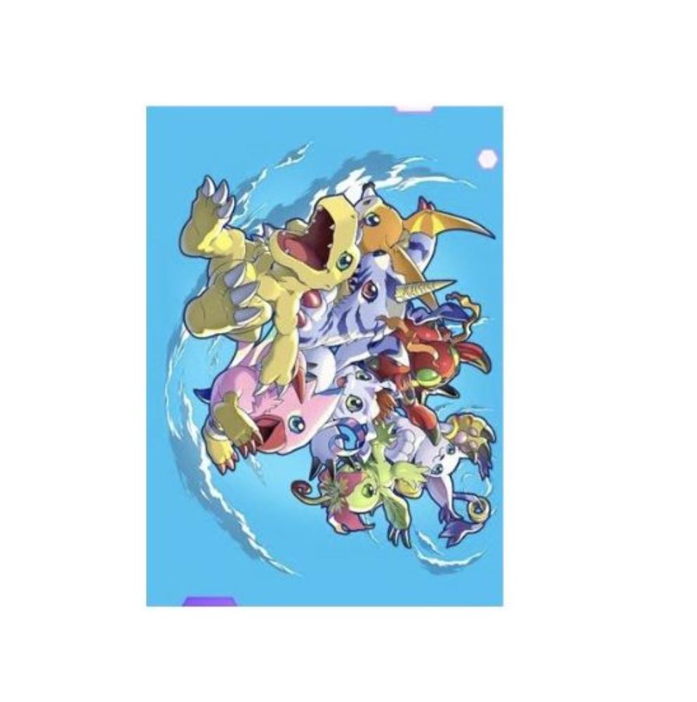 Digimon Card Game Official Sleeves 2024 Ver.2.0 Friends of Adventure