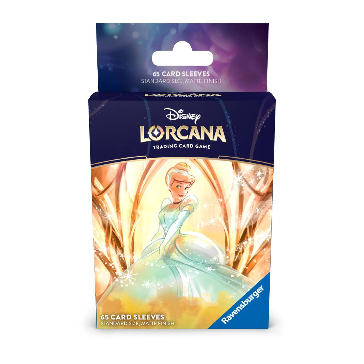 Disney Lorcana Sleeves Cinderella Sensation im Ballsaal (65 Sleeves)