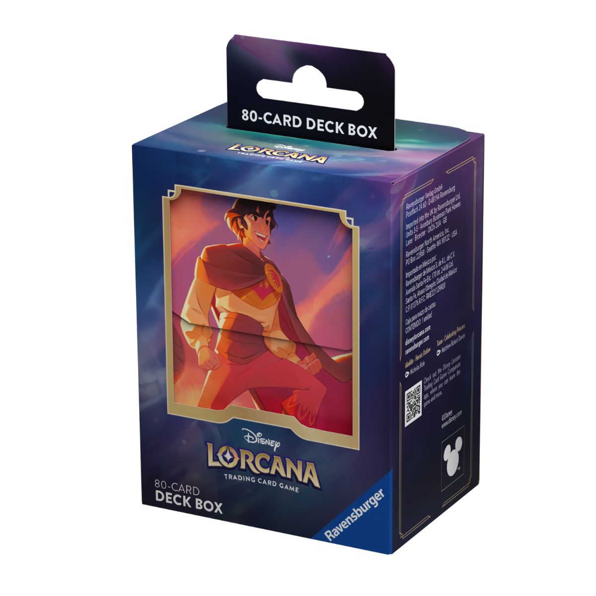 Disney Lorcana Aladdin Deckbox