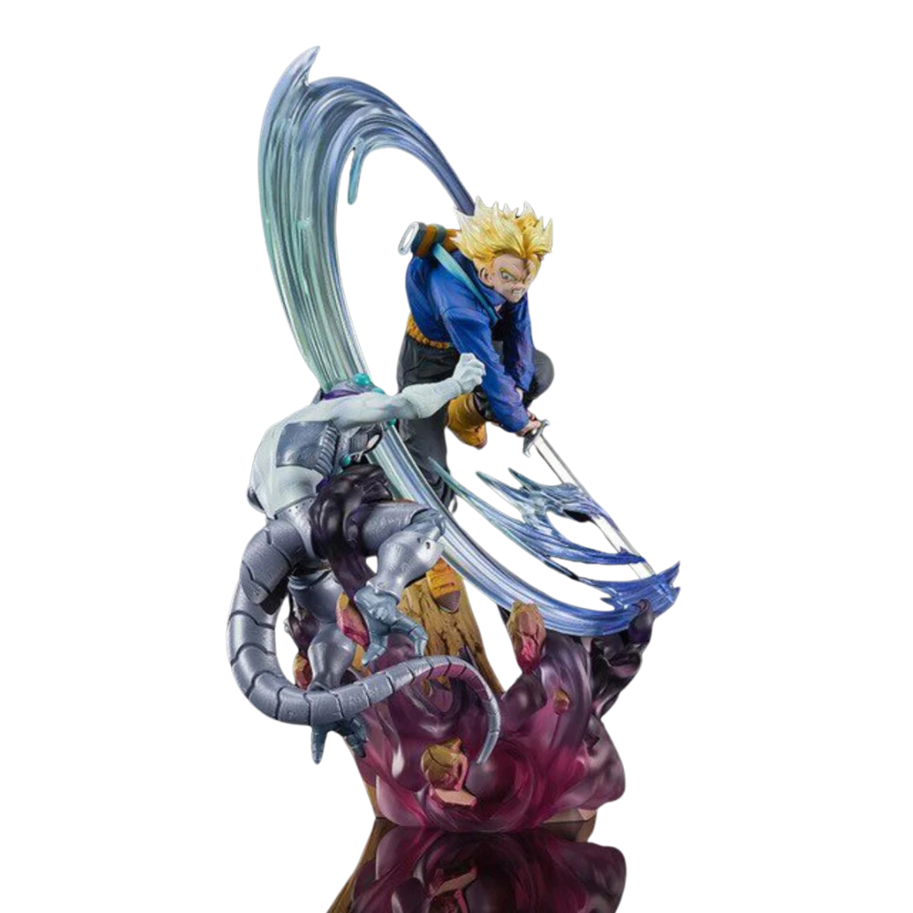 Dragon Ball Z PVC Statue Super Saiyan Future Trunks vs. Freezer 28 cm