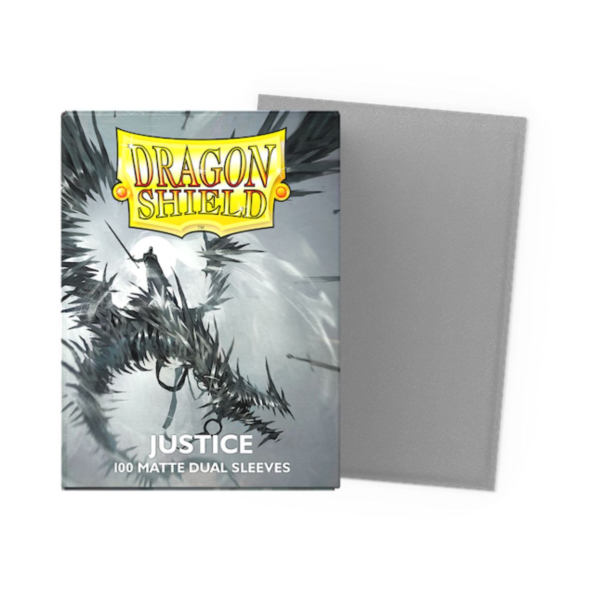 Dragon Shield Standard Size Dual Matte Sleeves - Justice (100 Sleeves)