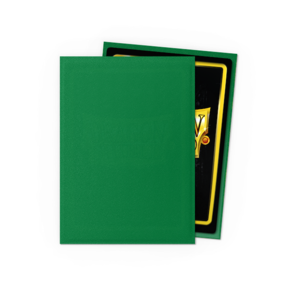 Dragon Shield Standard Size Matte Sleeves - Green (100 Sleeves)