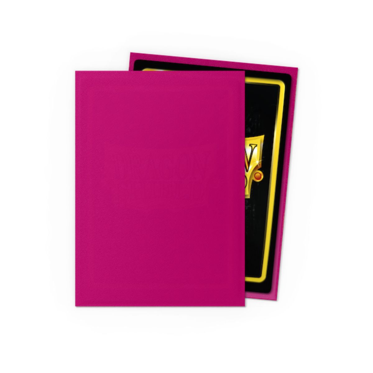 Dragon Shield Standard Size Matte Sleeves - Magenta (100 Sleeves)