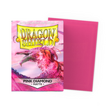 Dragon Shield Standard Size Matte Sleeves - Pink Diamond (100 Sleeves)