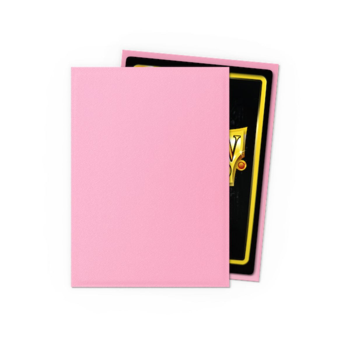 Dragon Shield Standard Size Matte Sleeves - Pink (100 Sleeves)