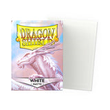 Dragon Shield Standard Size Matte Sleeves - White (100 Sleeves)