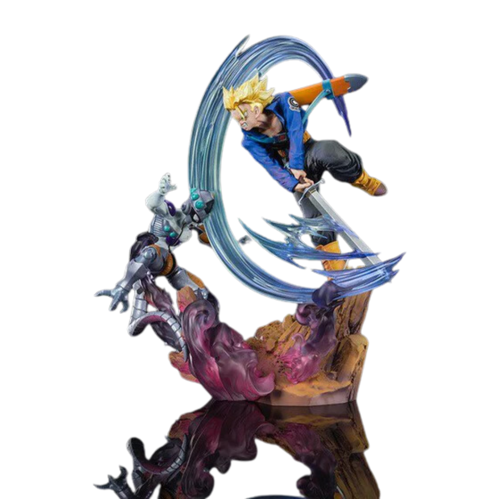 Dragon Ball Z PVC Statue Super Saiyan Future Trunks vs. Freezer 28 cm