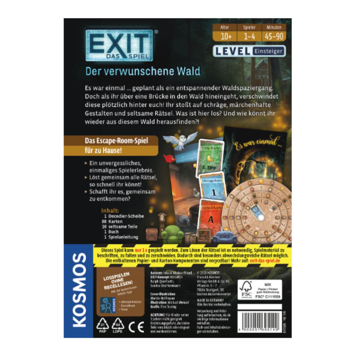 EXIT Das Spiel - Der verwunschene Wald