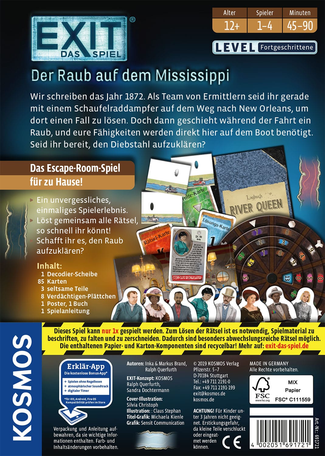 EXIT - Das Spiel: Der Raub auf dem Mississippi